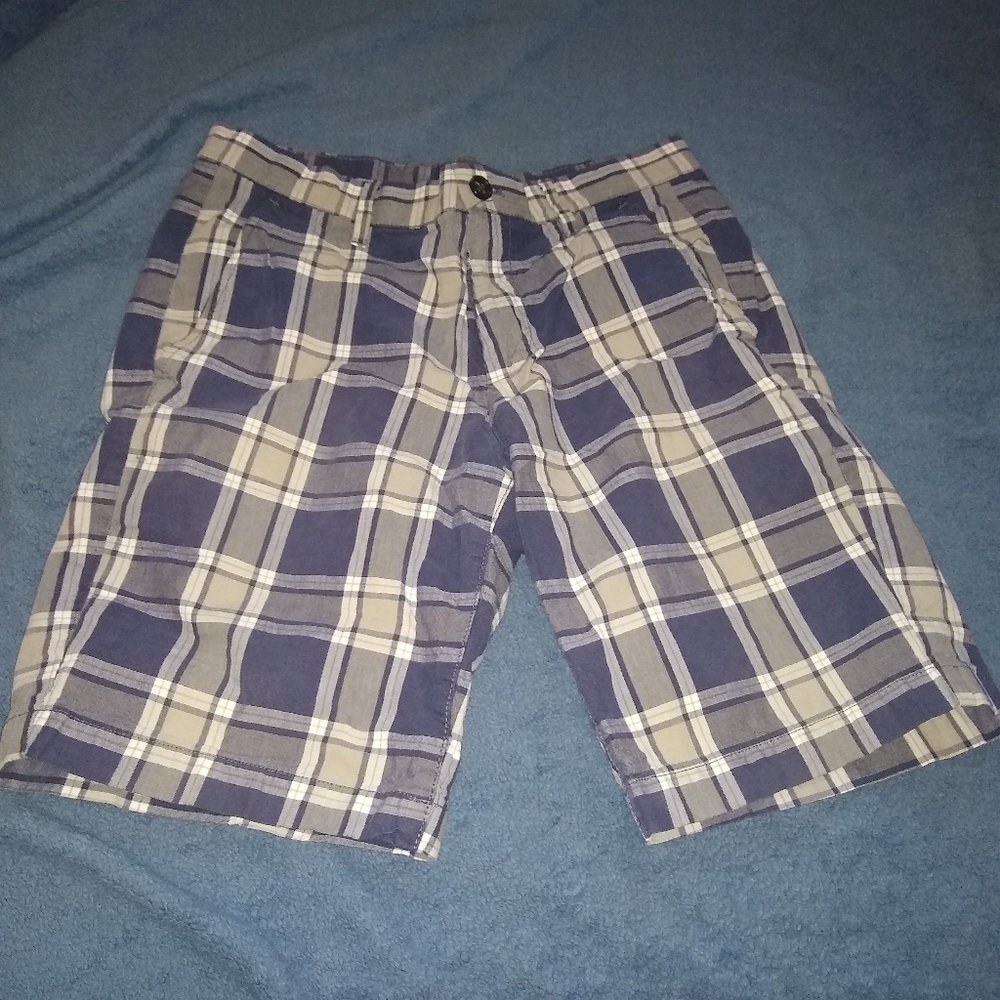 Plaid shorts